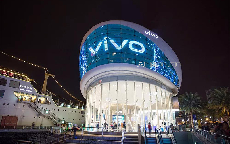 VIVO Lab旗艦店酷炫<a href=http://m.gdhjsme.com/toumingping/ target=_blank class=infotextkey>透明屏</a>效果