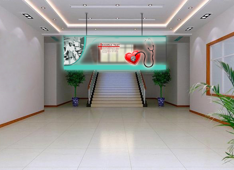 吊掛屏-掛壁式無(wú)框透明led顯示屏安裝方案！