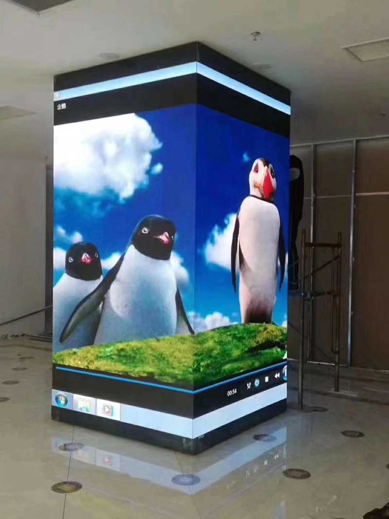 立柱<a href=http://m.gdhjsme.com target=_blank class=infotextkey>led電子屏</a>