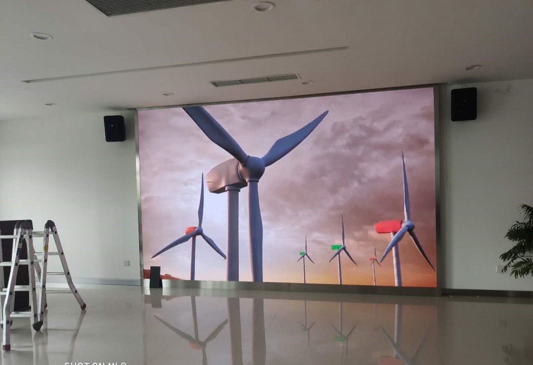 蘇州昆侖重型裝備制造有限公司P2.5高刷一塊完工！