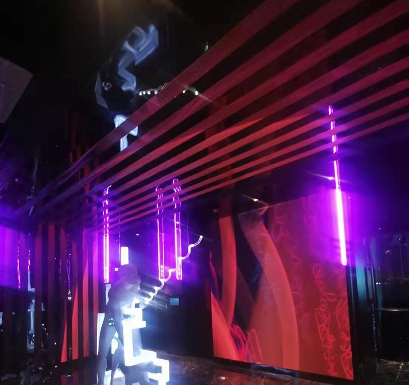 米樂星世界KTV酒吧南京江寧店LED顯示屏完美收工！